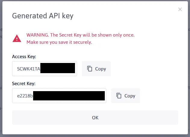 API Key